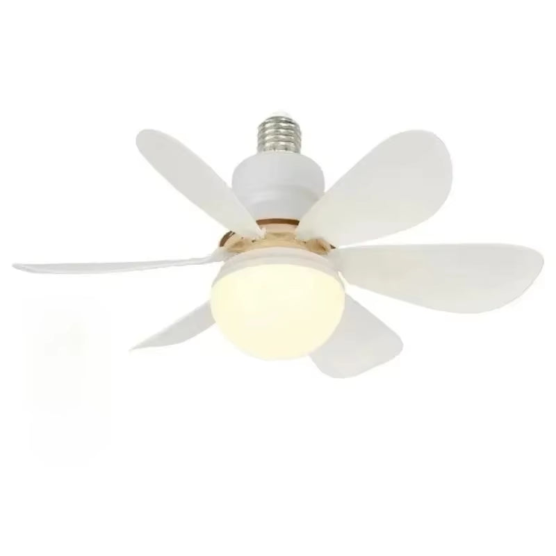 LED 30W Ceiling Fan Light E27 with Remote Control for Dimming Suitable for Living Room Study Household Use 85-265V 선풍기