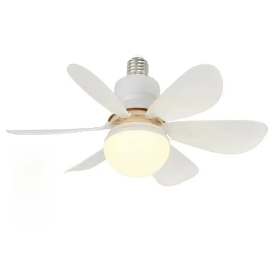 LED 30W Ceiling Fan Light E27 with Remote Control for Dimming Suitable for Living Room Study Household Use 85-265V 선풍기